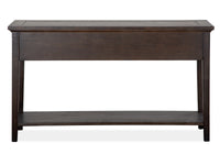 Magnussen Home Westley Falls Graphite Rectangular Sofa Table