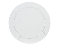 Magnussen Home Heron Cove Chalk White Round Accent End Table
