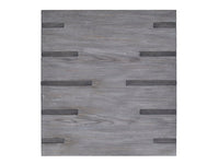 Magnussen Home Eldridge Weathered Gravel And Satin Bronze Rectangular Cocktail Table With End Table