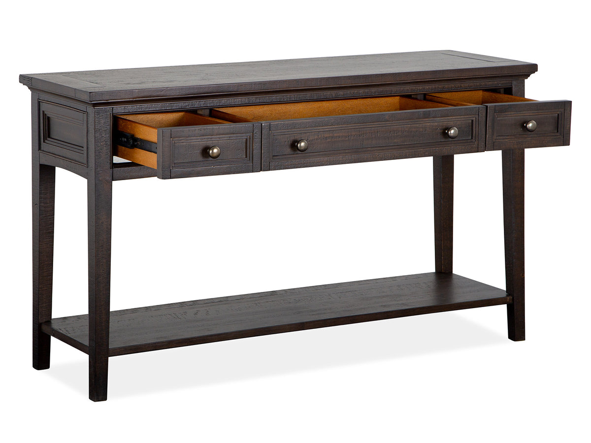Magnussen Home Westley Falls Graphite Rectangular Sofa Table