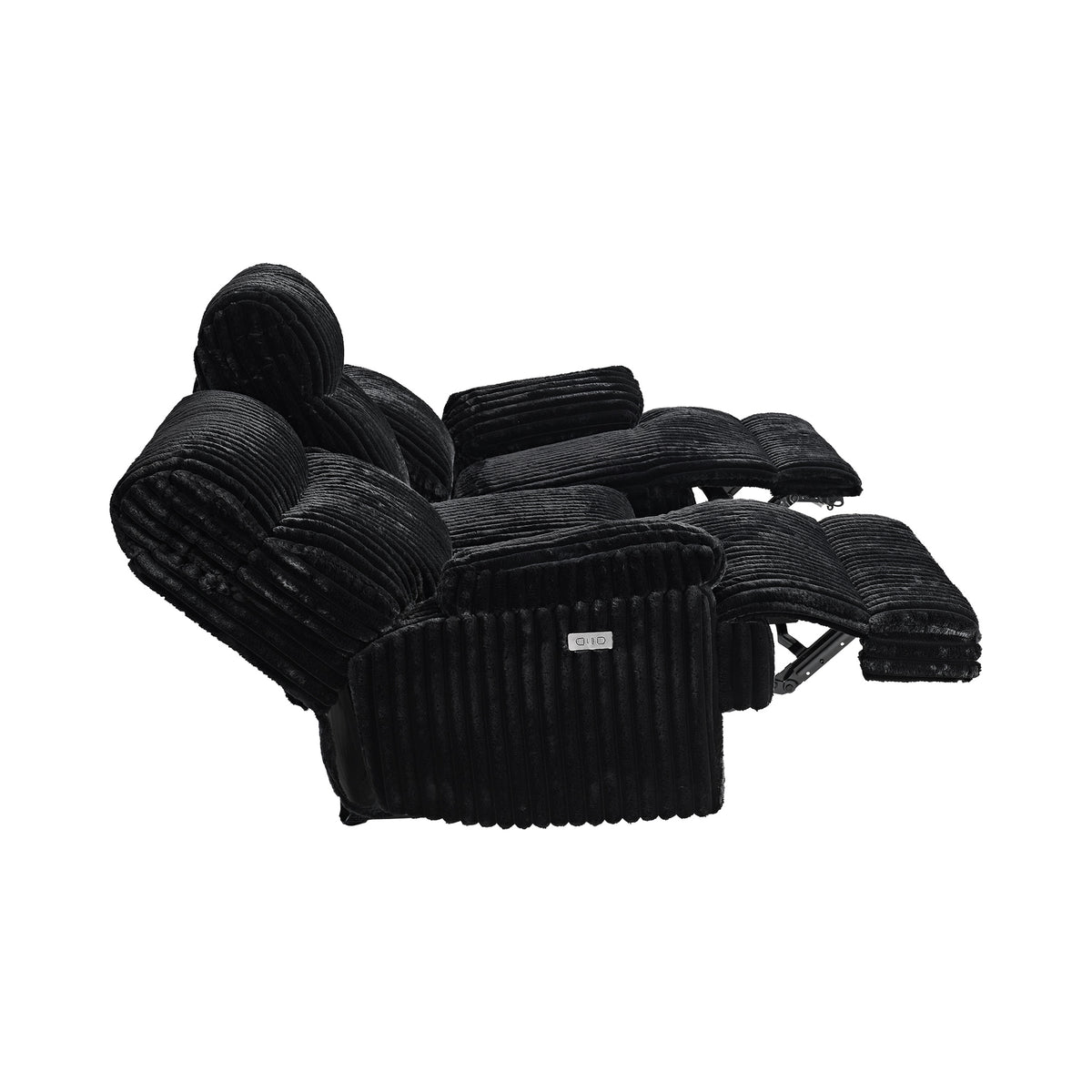 Admiral Power Motion Sofa in Masis Black