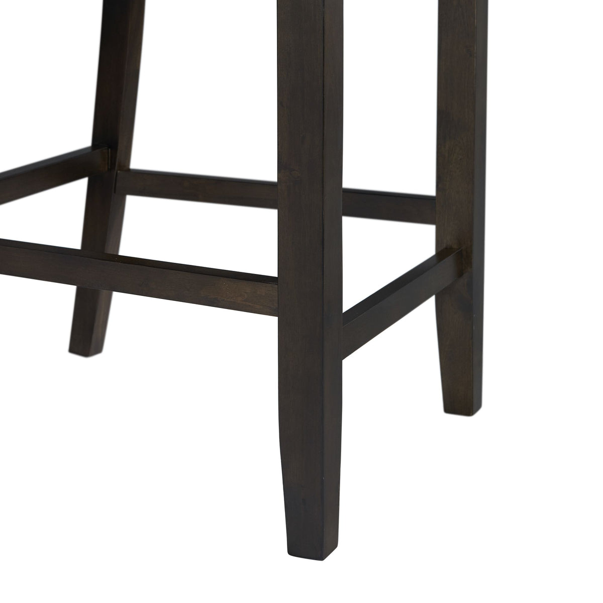 Amherst Counter Height 5PC Dining Set-Table and Four Side Chairs in Walnut