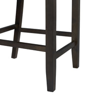 Amherst Counter Height 5PC Dining Set-Table and Four Side Chairs in Walnut