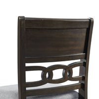 Amherst Counter Height 5PC Dining Set-Table and Four Side Chairs in Walnut