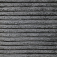 Arizona Modular Wedge with 1 pillow 20"" in Steno Charcoal