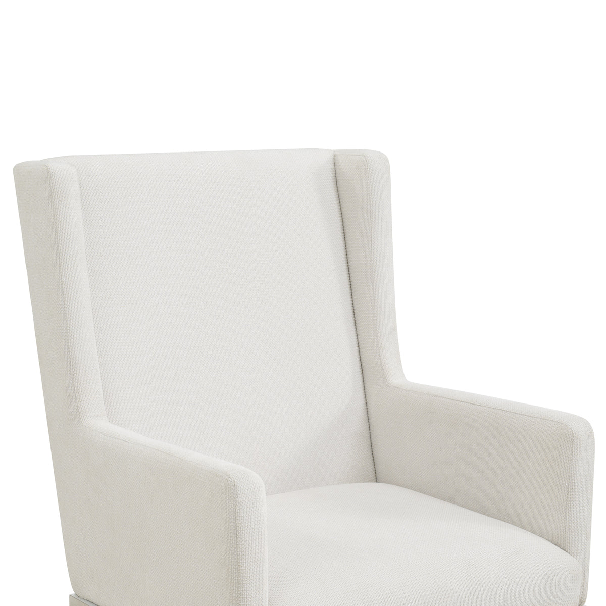 Avalanche 7PC Standard Height Dining Set in Antique White-Table, Four Chairs and Two Arm Chairs