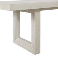 Avalanche 7PC Standard Height Dining Set in Antique White-Table, Four Chairs and Two Arm Chairs
