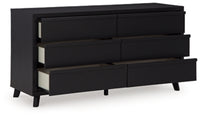 Danziar Queen Panel Bed, 2 Dressers and Nightstand