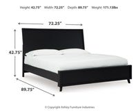 Danziar Queen Panel Bed, 2 Dressers and Nightstand