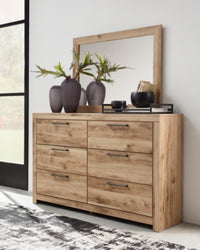 Hyanna Queen Panel Bed, Dresser, Mirror, Chest and Nightstand