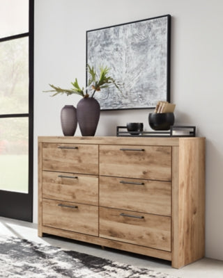 Hyanna King Panel Storage Bed with Dresser and Nightstand
