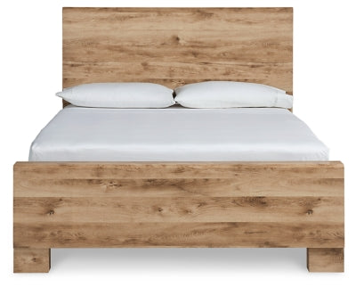 Hyanna Queen Panel Bed, Dresser, Mirror, Chest and Nightstand