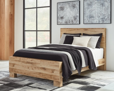 Hyanna Queen Panel Bed, Dresser, Mirror, Chest and Nightstand