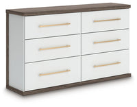 Kendanport Dresser and 2 Nightstands