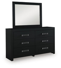 Maeling Dresser and Mirror