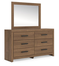 Broachmyn Panel Bed, Dresser, Mirror and Nightstand