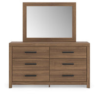 Broachmyn Panel Bed, Dresser, Mirror and Nightstand