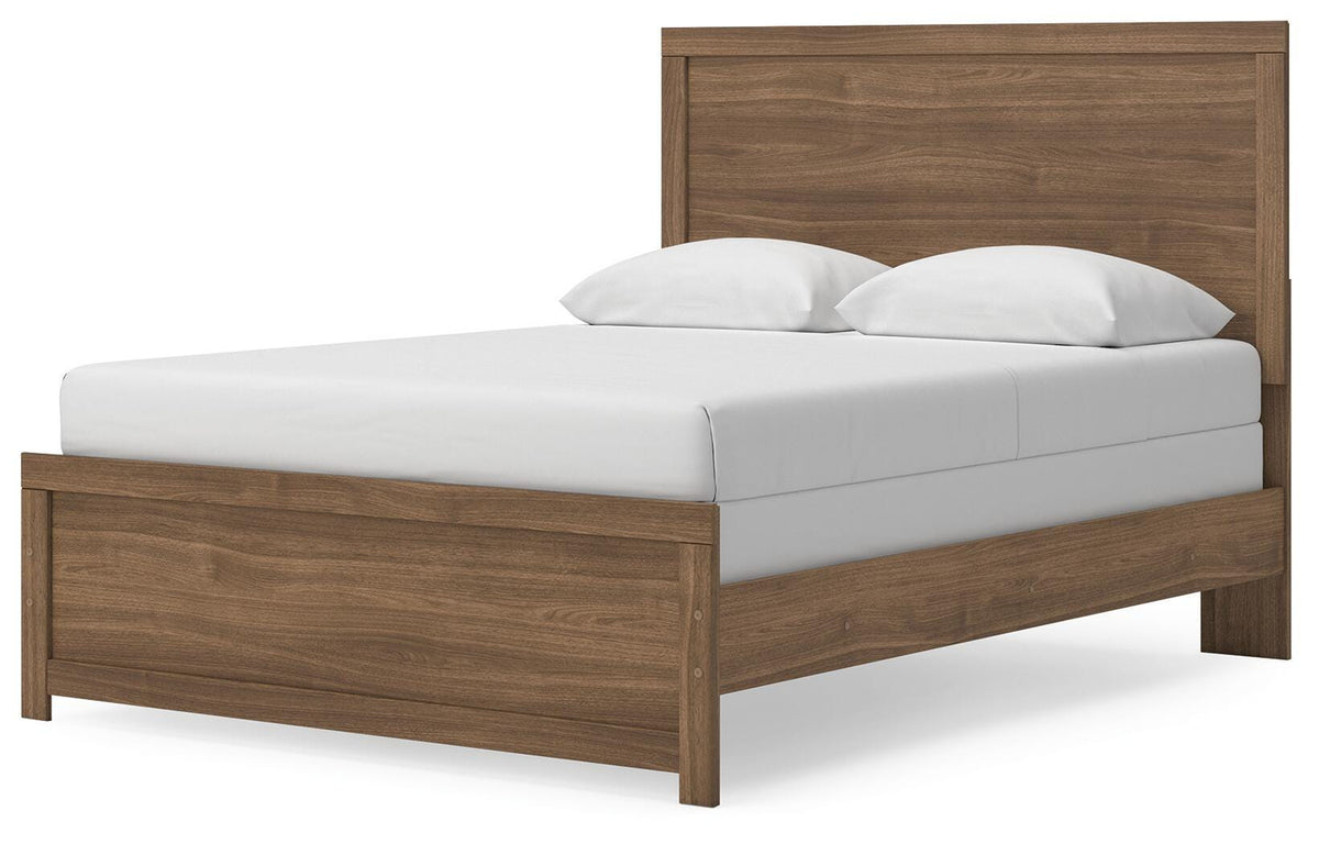 Broachmyn Panel Bed, Dresser, Mirror and Nightstand