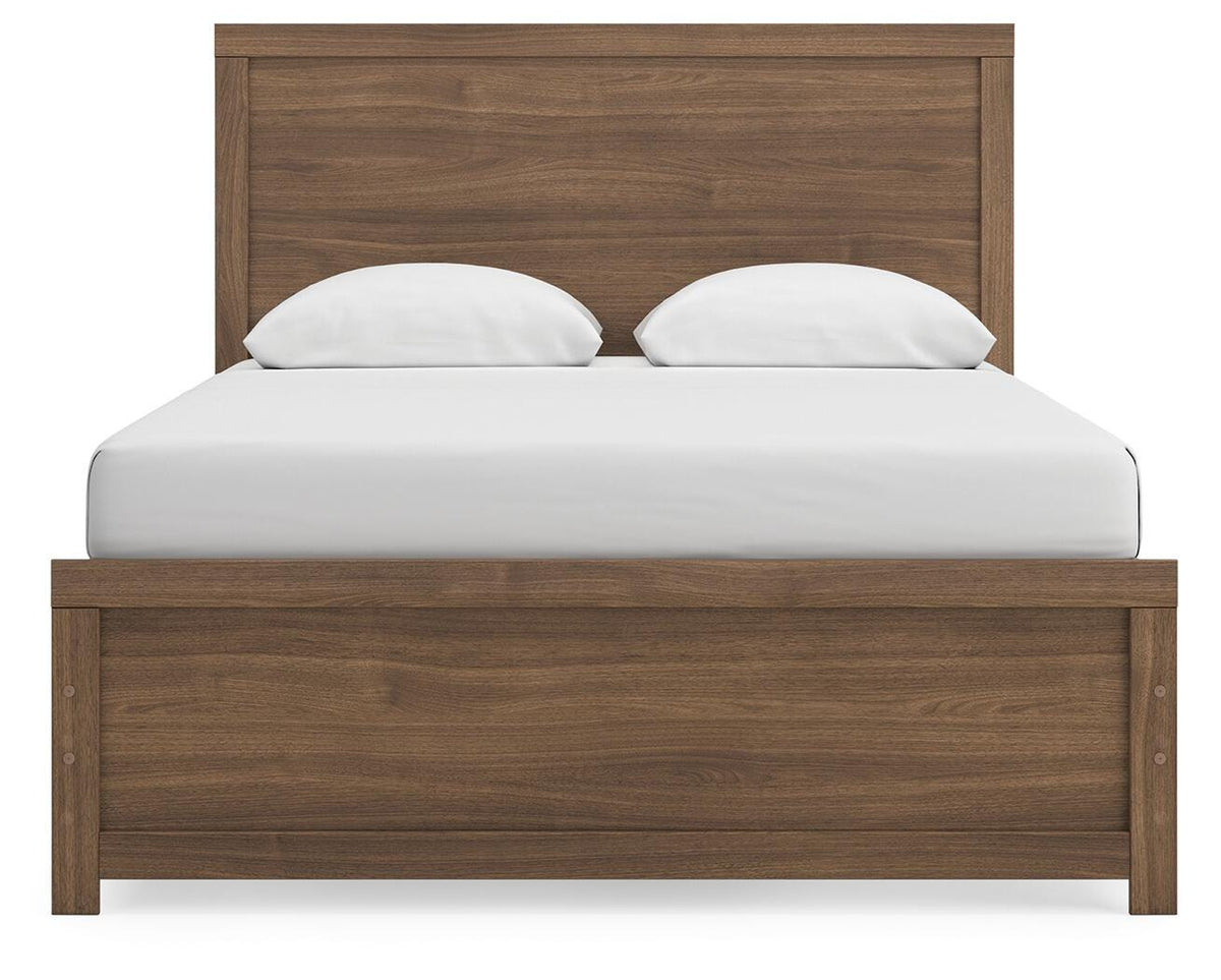 Broachmyn Panel Bed, Dresser, Mirror and Nightstand