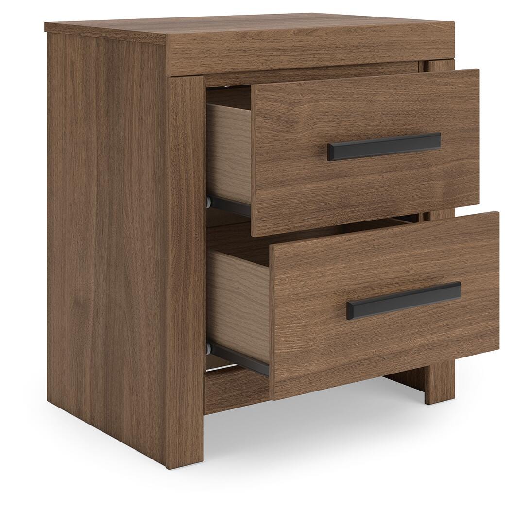 Broachmyn Panel Bed, Dresser, Mirror and Nightstand