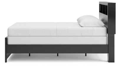 Broachmyn Queen Bookcase Panel Bed