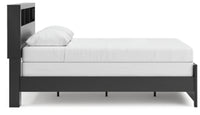 Broachmyn Queen Bookcase Panel Bed