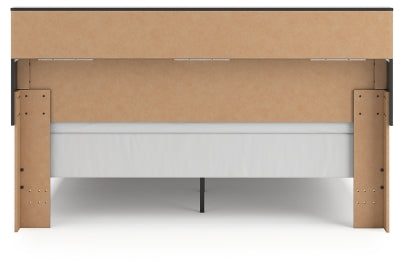 Broachmyn King Bookcase Panel Bed