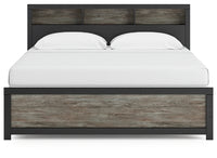 Broachmyn King Bookcase Panel Bed