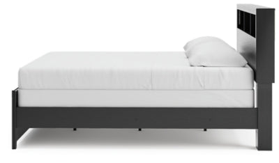 Broachmyn King Bookcase Panel Bed