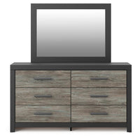 Broachmyn Panel Bed, Dresser, Mirror and Nightstand