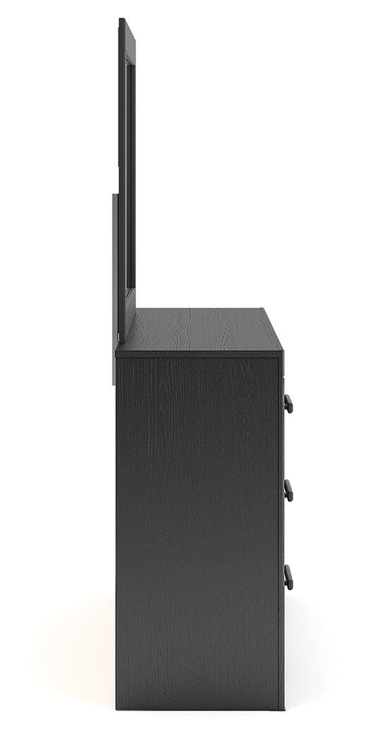Broachmyn Panel Bed, Dresser, Mirror and Nightstand