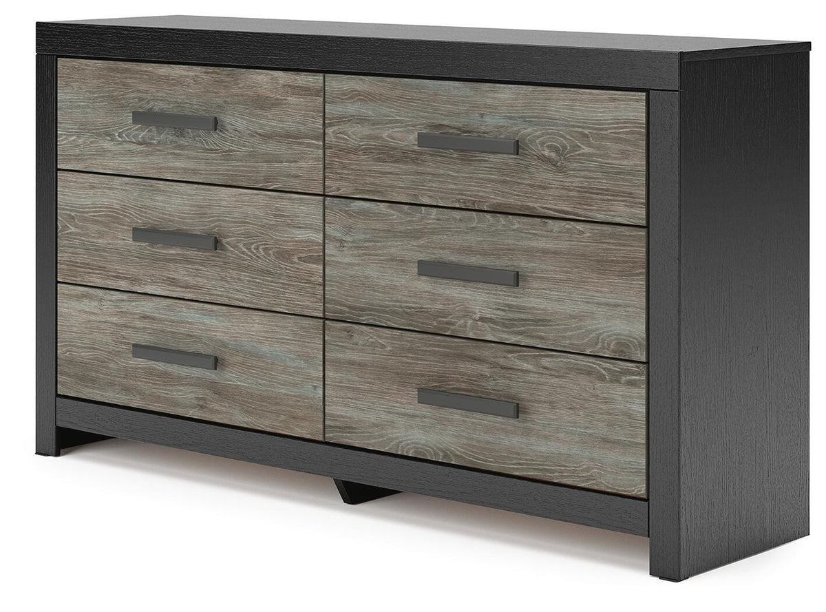 Broachmyn Dresser and 2 Nightstands