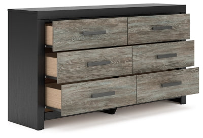 Broachmyn Queen Panel Bed, Dresser and Nightstand
