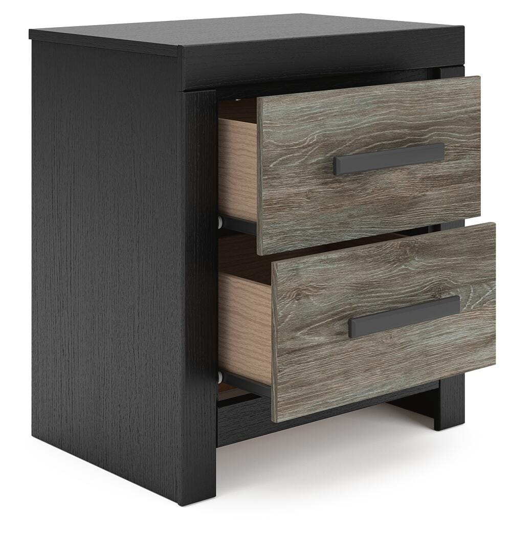 Broachmyn Panel Bed, Dresser, Mirror and Nightstand