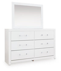 Maeling Dresser and Mirror