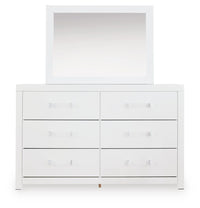 Maeling Dresser and Mirror