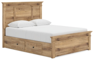 Makidern Queen Panel Storage Bed