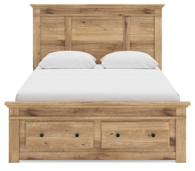 Makidern Queen Panel Storage Bed