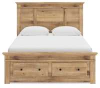 Makidern Queen Panel Storage Bed