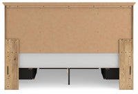 Makidern King Panel Storage Bed
