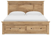 Makidern King Panel Storage Bed