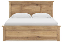 Makidern King Panel Bed, Dresser, Mirror and 2 Nightstands