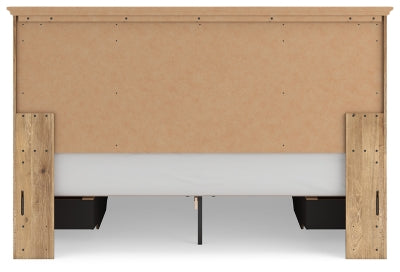 Makidern King Panel Storage Bed