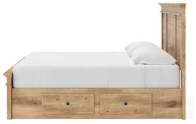 Makidern King Panel Storage Bed