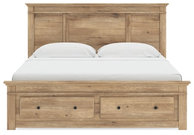 Makidern King Panel Storage Bed