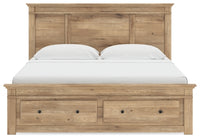 Makidern King Panel Storage Bed