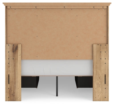 Makidern Full Panel Storage Bed