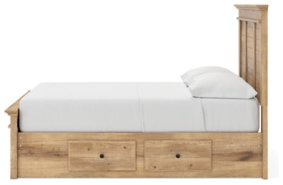 Makidern Full Panel Storage Bed
