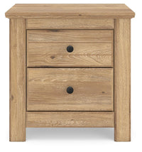 Makidern King Panel Bed, Dresser, Mirror and 2 Nightstands