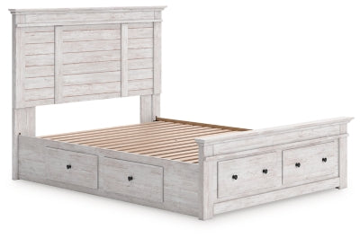 Makidern Queen Panel Storage Bed